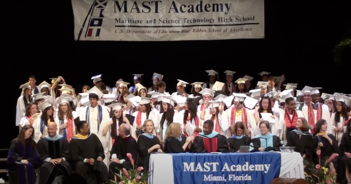 MAST seniors are in the spotlight this week as graduation practice ...