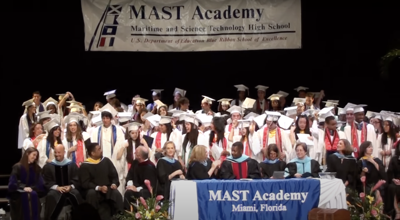 MAST seniors are in the spotlight this week as graduation practice among week’s highlights