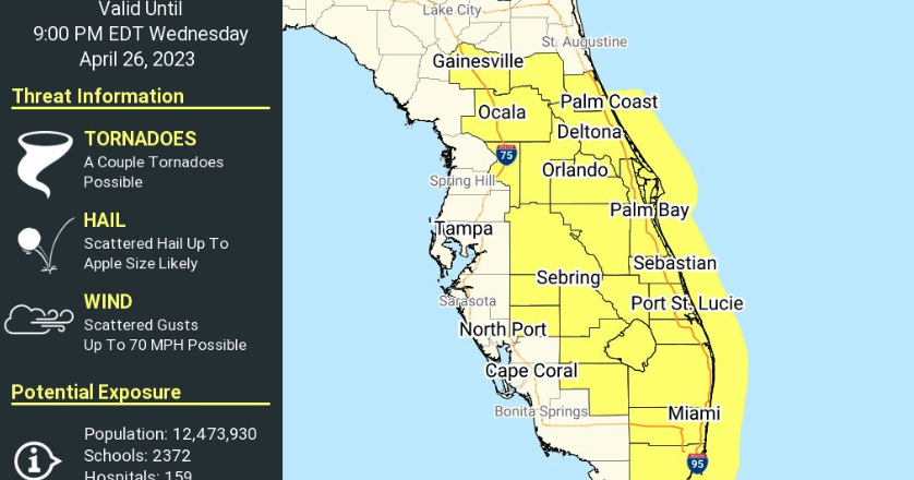 Severe thunderstorm watch issued for South Florida | Miami ...