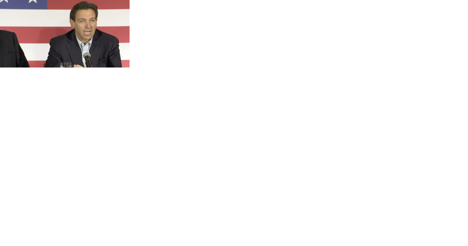 In New Hampshire, days before he is expected to announce his presidential candidacy, DeSantis says FL 'provides a ray of hope' for the nation" | Florida - Vimarsana News