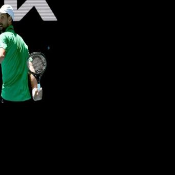 Novak Djokovic put on a show against Italy’s Francesco Maestrelli