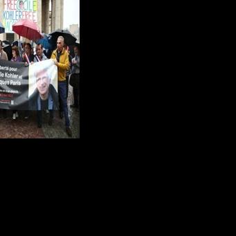 Freed in November after more than three years in an Iranian prison, Kohler and Paris still cannot leave the country