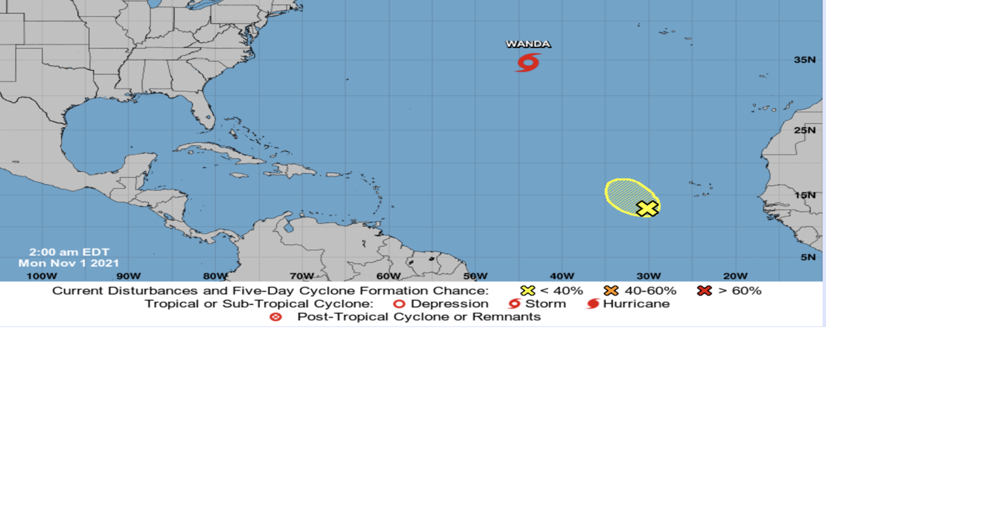 NHC says Wanda could become a TS Tuesday, monitors new system in the ...
