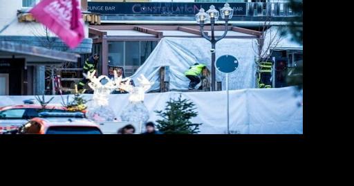 Rescuers and fire-fighters working at Le Constellation bar in Crans-Montana Curated by Alerts360
