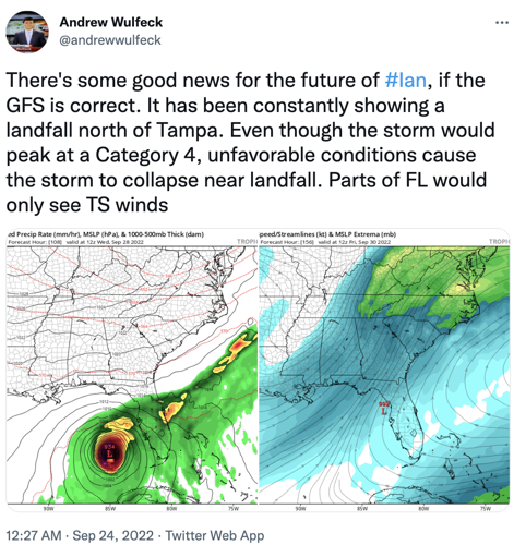 Ian expected to impact Florida as a major hurricane as track shifts ...