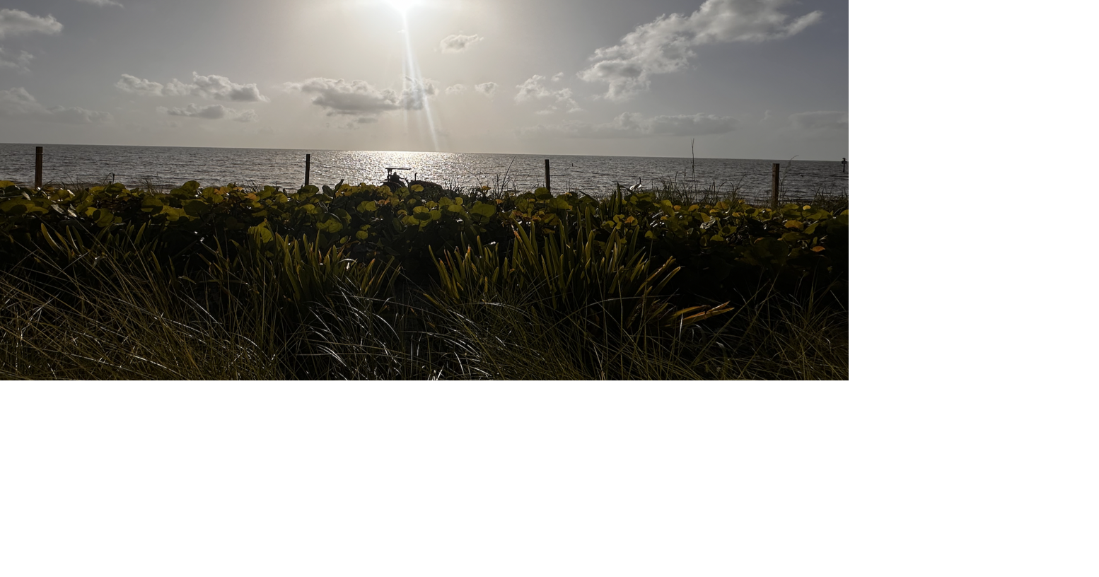 Sunny start to Sunday on Key Biscayne