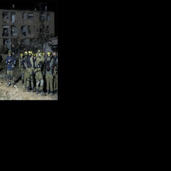 Medics said they treated 33 people injured in the town of Dimona, including a 10-year-old boy