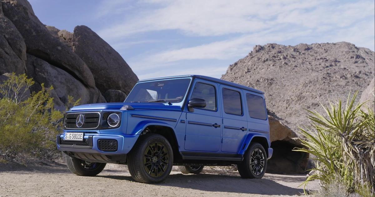 The Mercedes-Benz G580 featuring EQ Technology, EDITION ONE Exterior Design: A Closer Look at the Vehicle