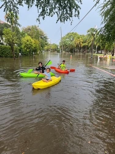 Not a washout, but slow-moving showers could cause more flooding