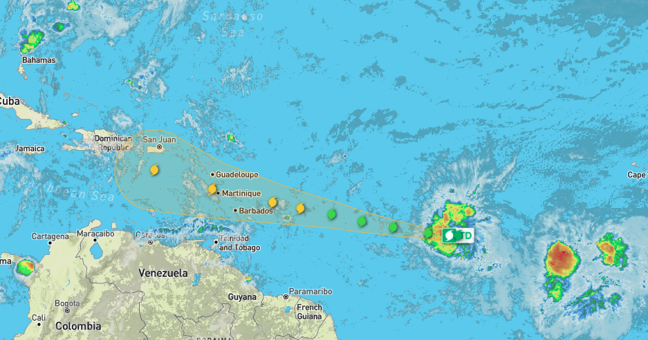 Tropical depression expected to become a hurricane as it heads to ...