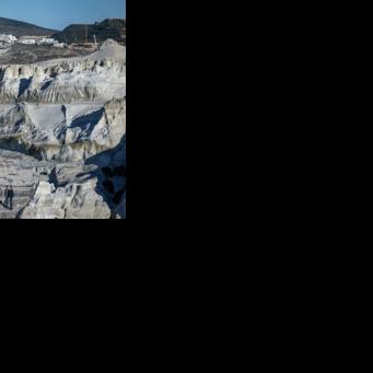 Milos is a volcanic isle that is home to one of Greece's most unique beaches, Sarakiniko