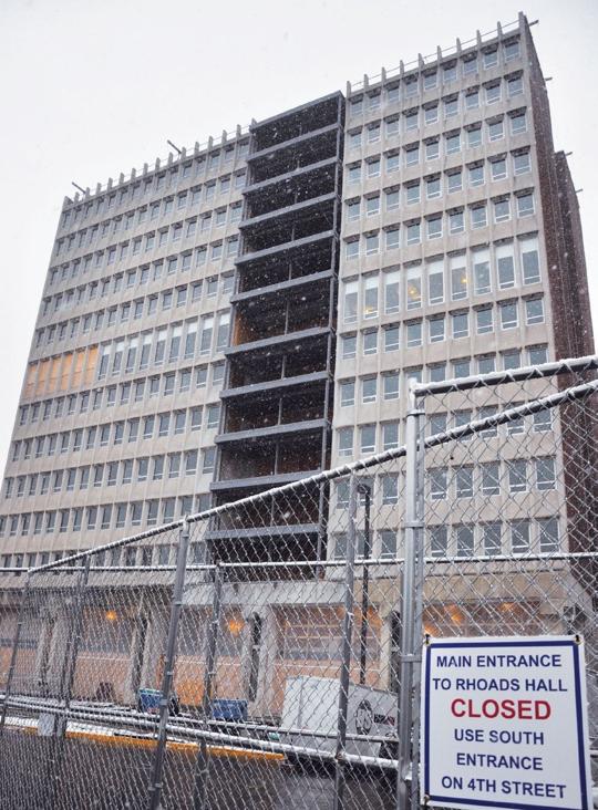 Mills Hall renovation well under way Campus