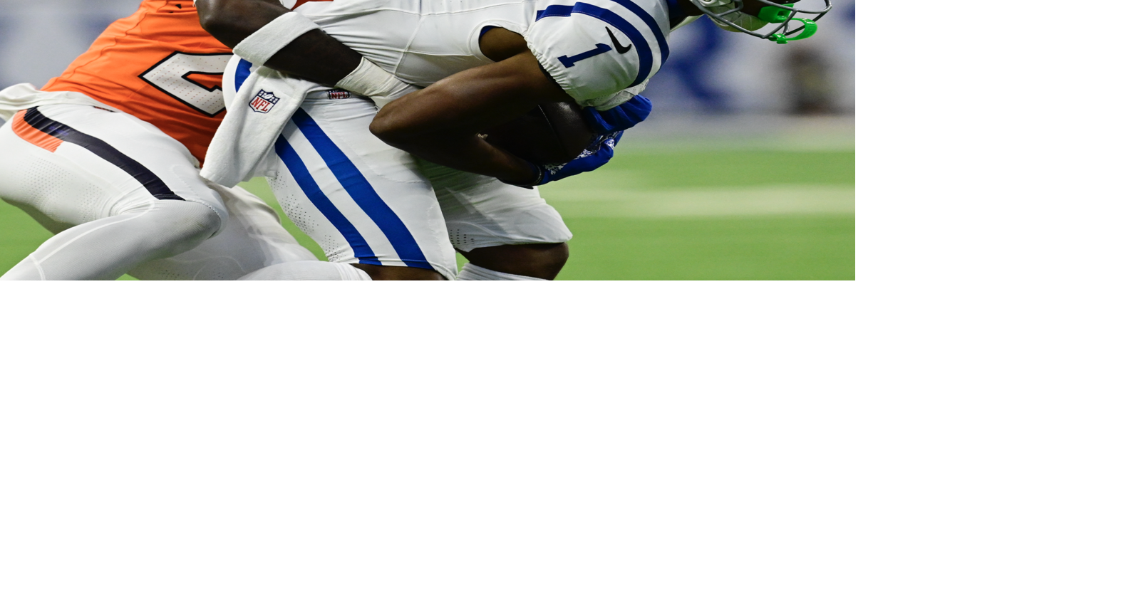 Indianapolis comes up short in 20–16 loss to Houston