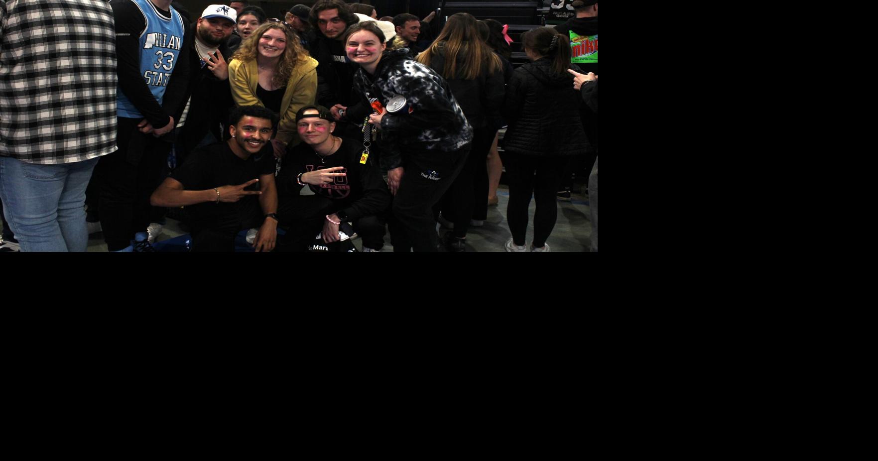 WZIS Members at the ISU vs. USI MBB Game Member Features