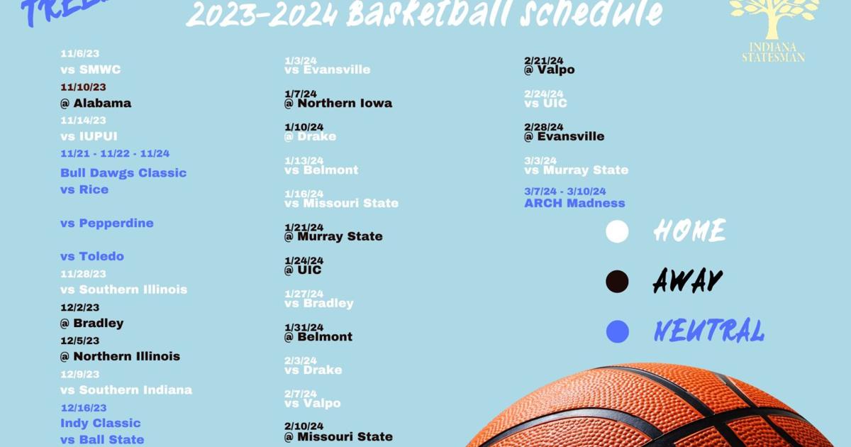 ISU Basketball Releases 23-24 Schedule | Indiana Statesman