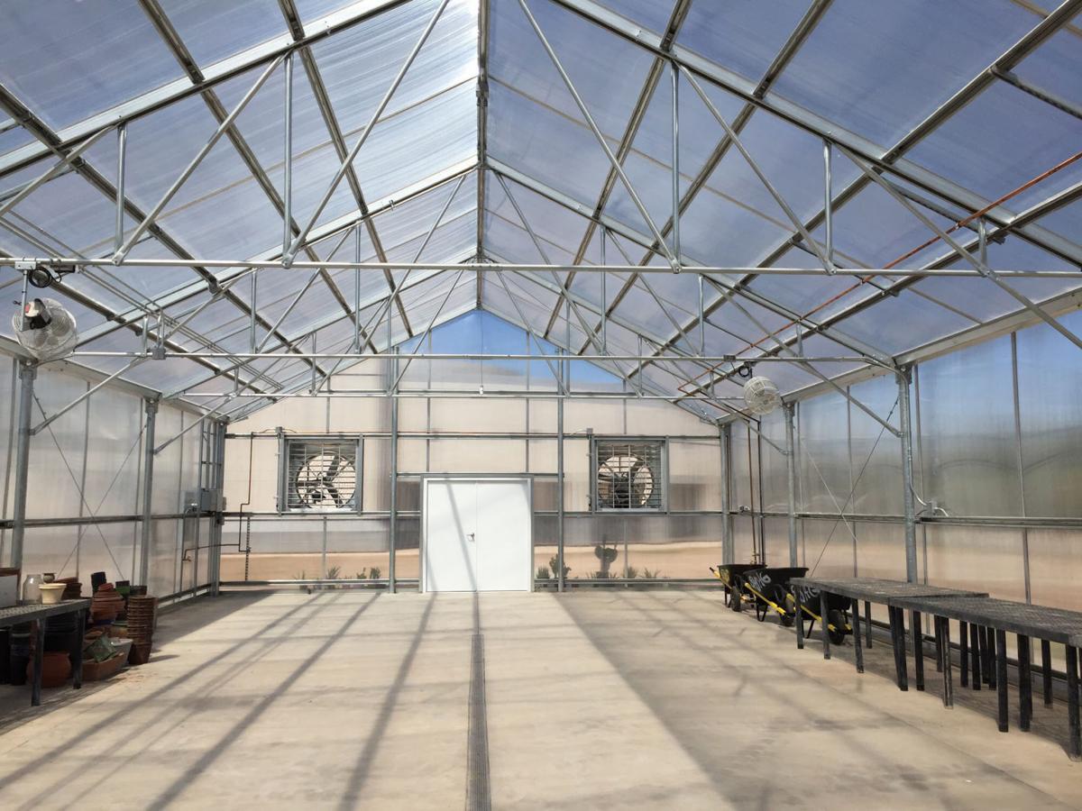 IV HIGH Southwest agriculture department introduces new greenhouse
