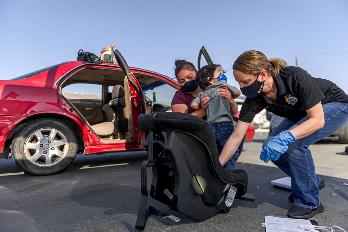 CHP hosts car seat safety event