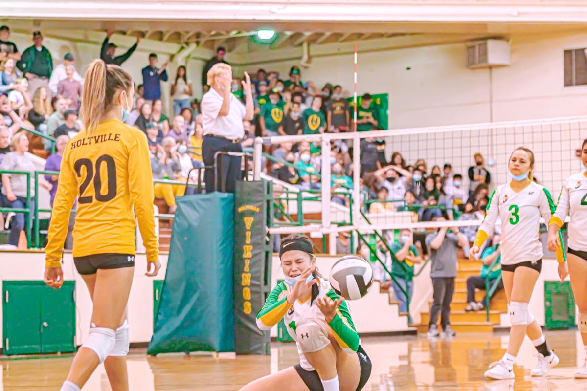 Holtville's volleyball playoff run end in semis