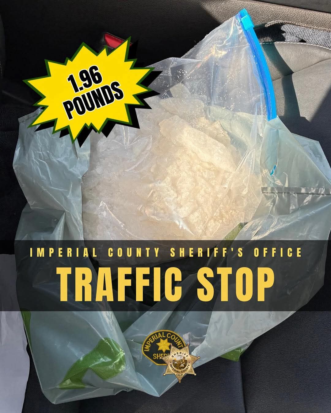 Traffic stop leads to methamphetamine arrest in El Centro | News ...