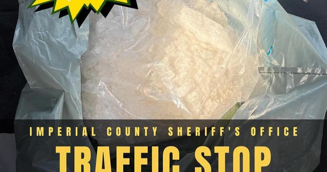 Traffic stop leads to methamphetamine arrest in El Centro | News ...