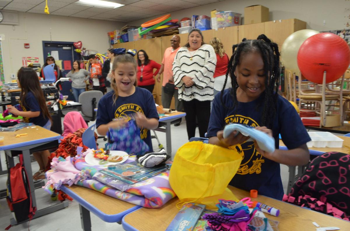 Niland students stay warm with help of prison staff
