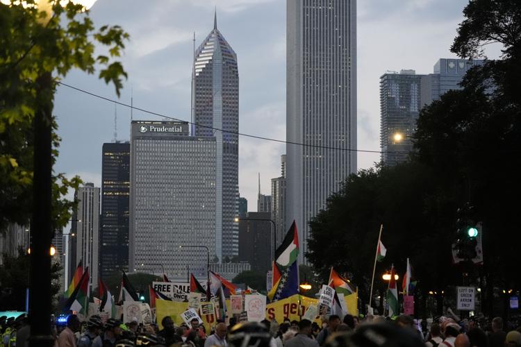 PHOTO COLLECTION Election 2024 DNC Protests Nation / world