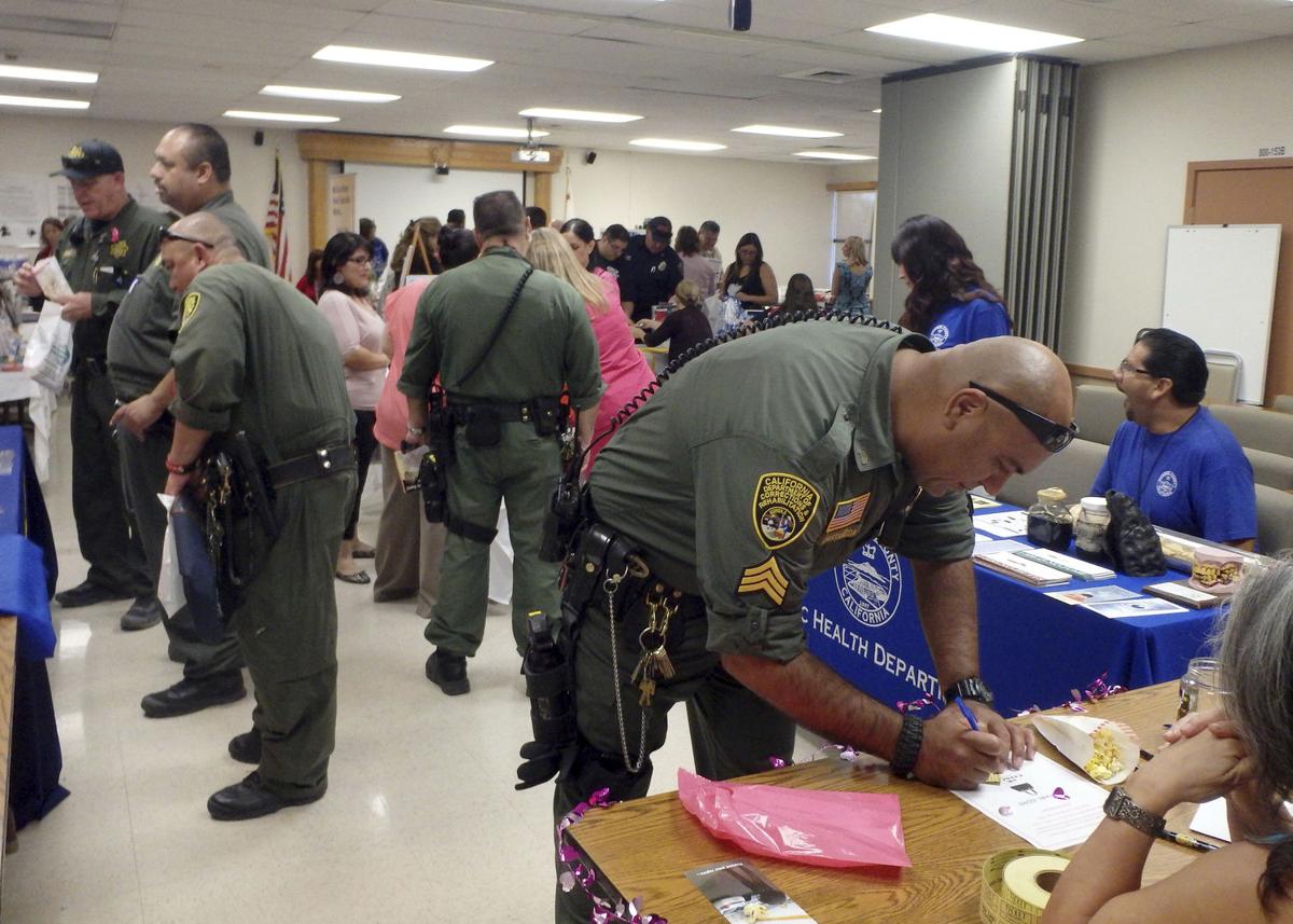 Health fair helps prison employees protect themselves Health
