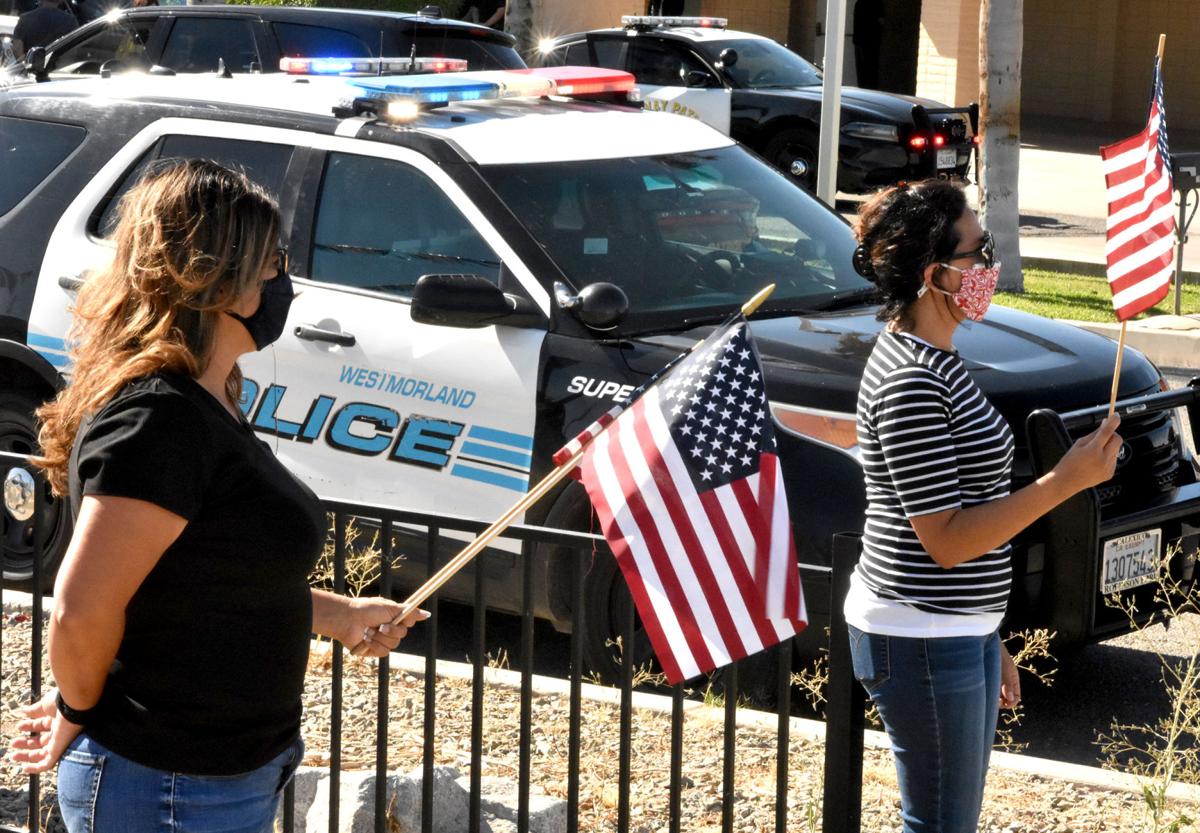 Procession honors fallen El Centro Police Department Officer Efren Coronel