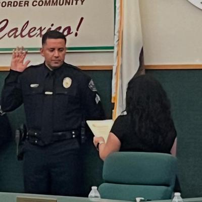 VALLEY BRIEFS: Calexico PD promotes Sergeant