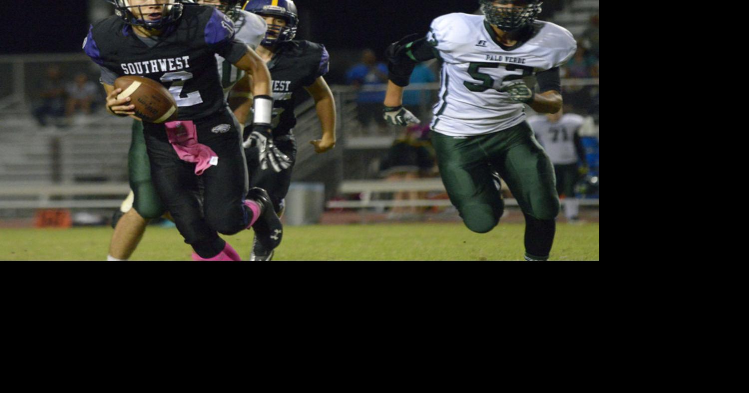 Southwest High football team defeats Palo Verde Valley, 12-8, for first ...
