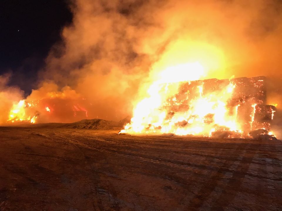 Valley Briefs: No injuries in haystack fires