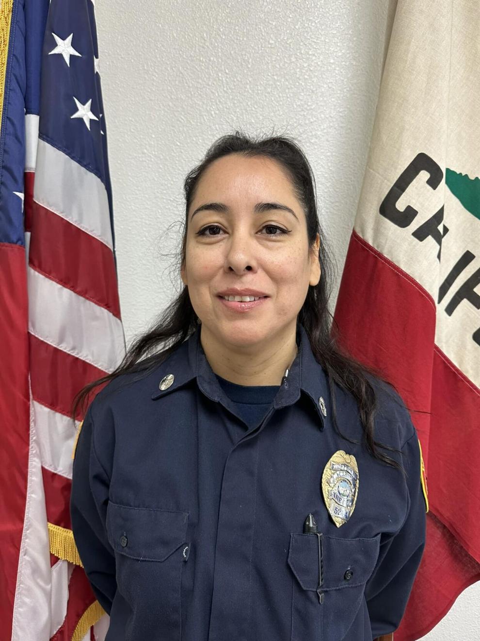 Nydia Navarro First fulltime female firefighter in Calipatria’s