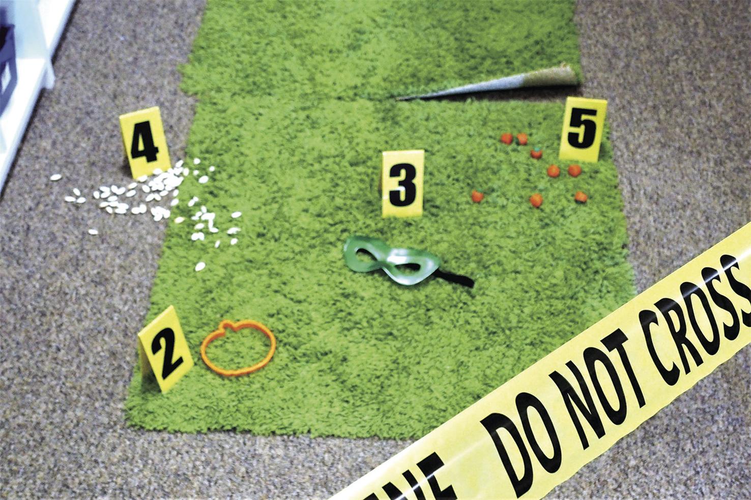 Pumpkin caper Educational project turns 1st grade classroom into a ‘crime scene’ Featured