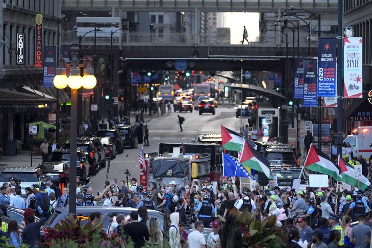 PHOTO COLLECTION Election 2024 DNC Protests Nation / world