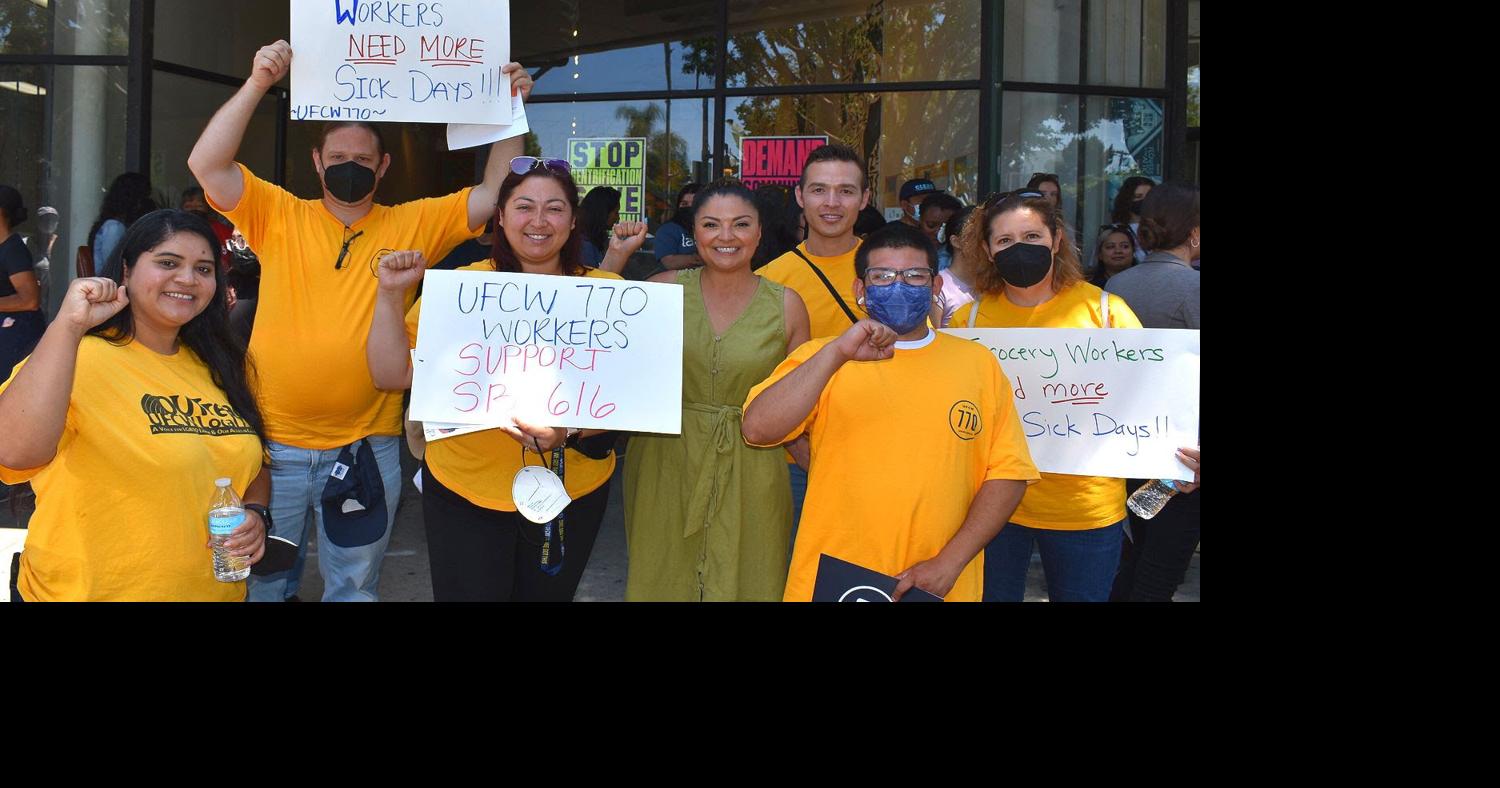 Exigen trabajadores aumento a días de enfermedad en California
