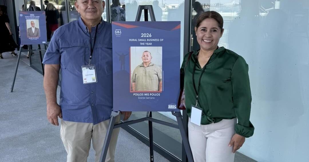 Calexico chicken restaurant wins Regional SBA Rural Business of the Year Award