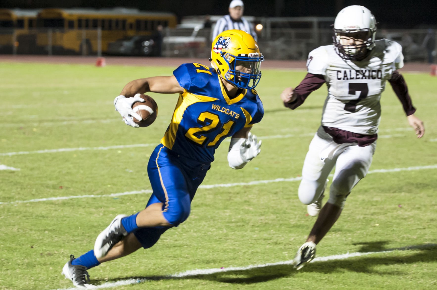 Wildcats Rebound Big In Win Over Calexico | Friday Night Football ...