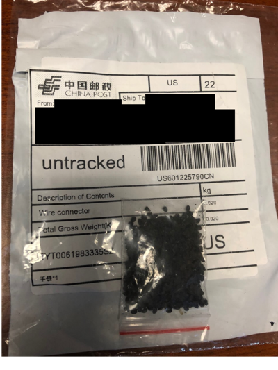Mysterious seed packets prompt warnings | Local News | ivpressonline.com