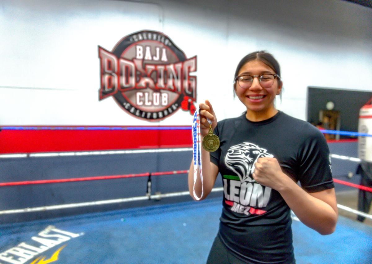 Calexico Boxer Genesis Garcia Unfazed By Surroundings In Winning Gold At Junior Olympics Local Sports Ivpressonline Com