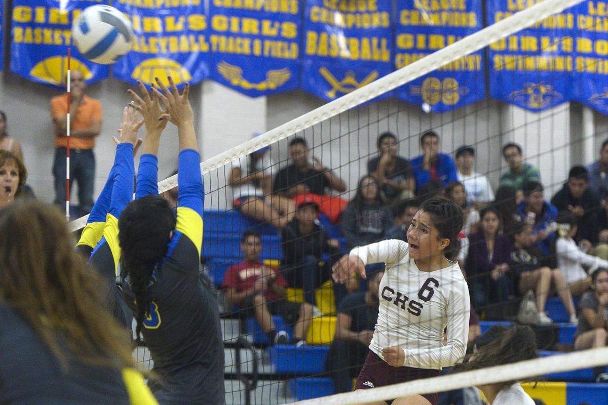 Calexico vs Brawley Volleyball Photos