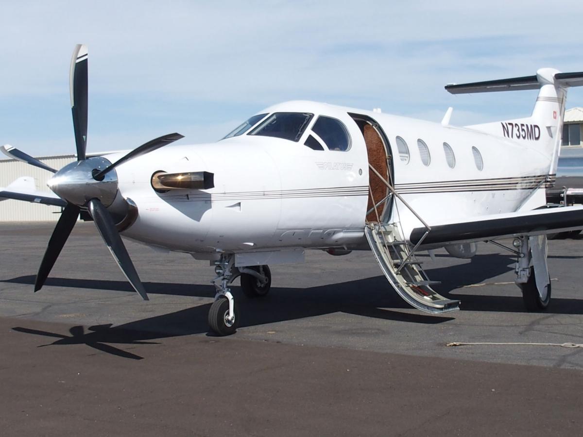 Boutique Air showcases plane it intends to use for Imperial County