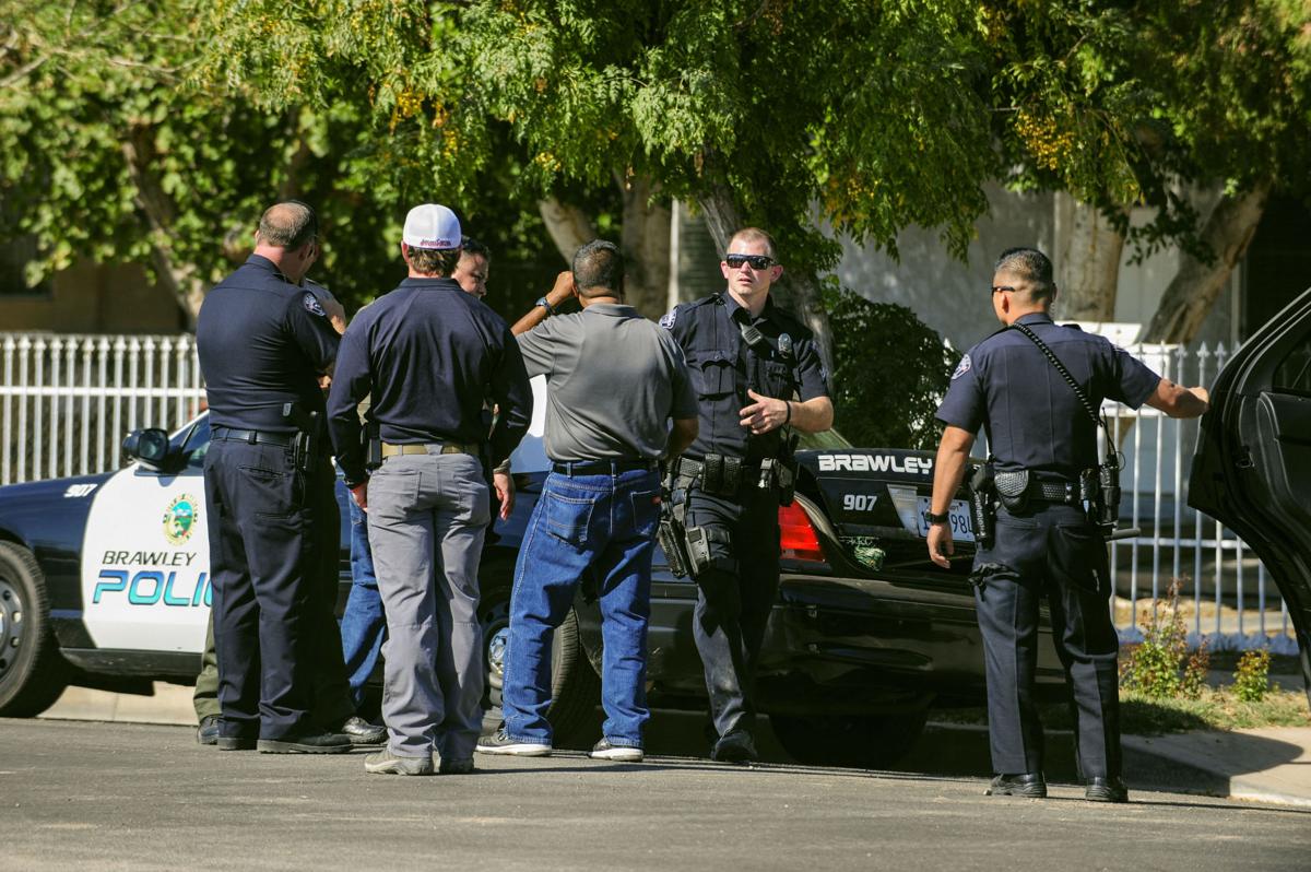 Arrest in Brawley Photos