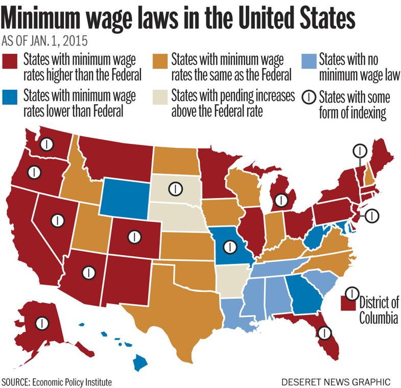It's a happy New Year for some minimum-wage workers who will see higher  wages in 2015 | News | ivpressonline.com