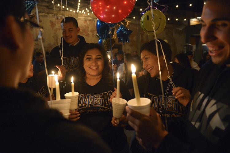 Crowd gathers to commemorate Martin Garza's life