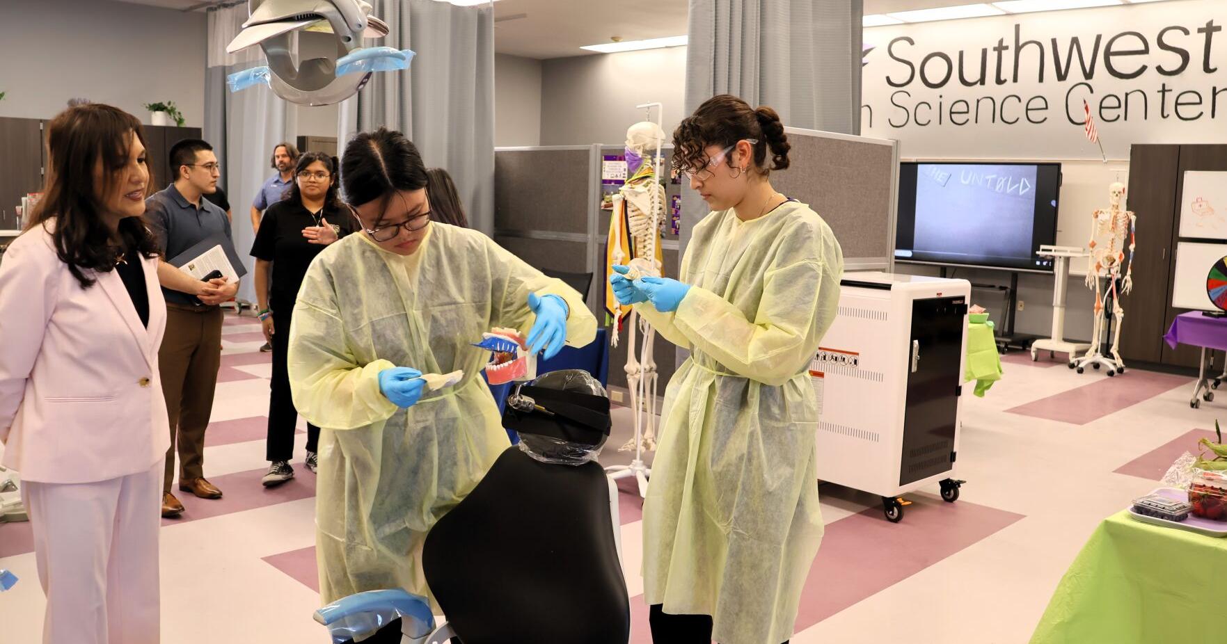 Southwest High School celebrates grand opening of Health Science Center with visit from the California Surgeon General Dr. Diana E. Ramos - Vimarsana News