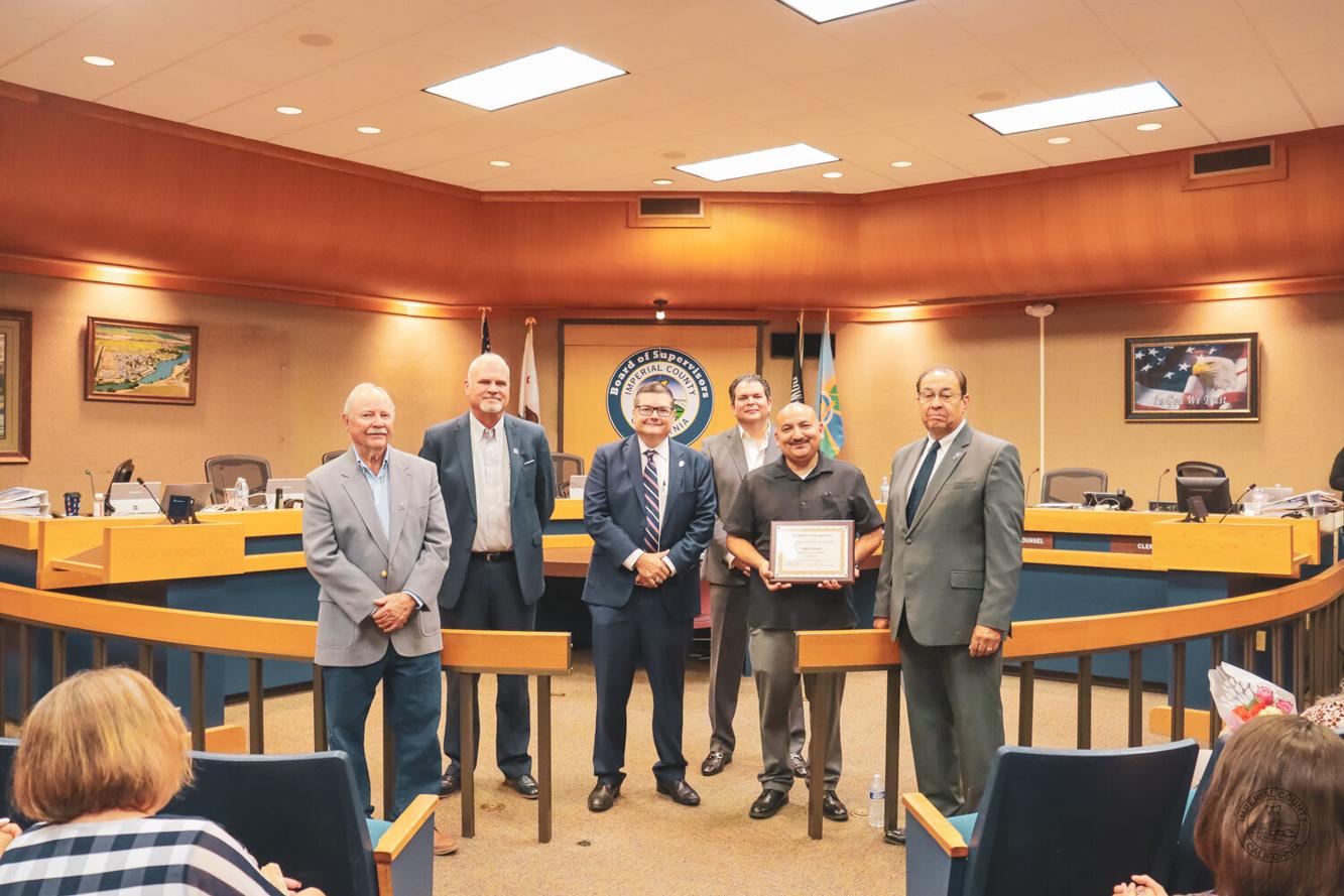 Board of Supervisors recognize Albert Llanas Local News