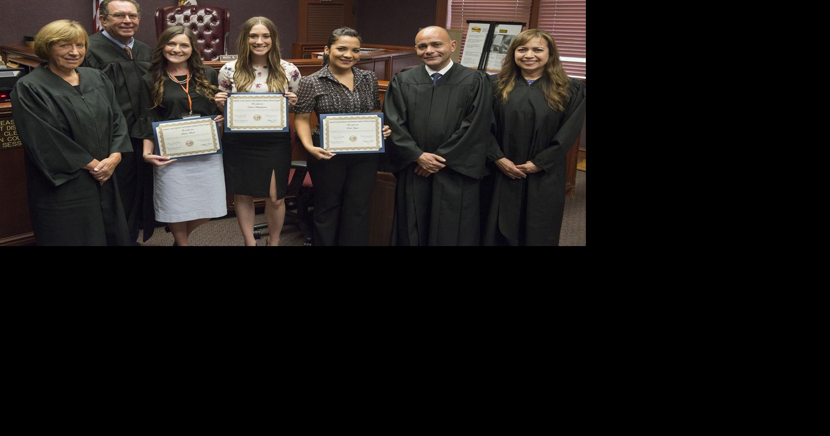 Judges, students celebrate internship program | Local News ...