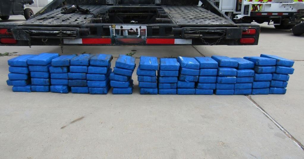 CBP officers at Calexico Port seize nearly 186 pounds of cocaine hidden ...