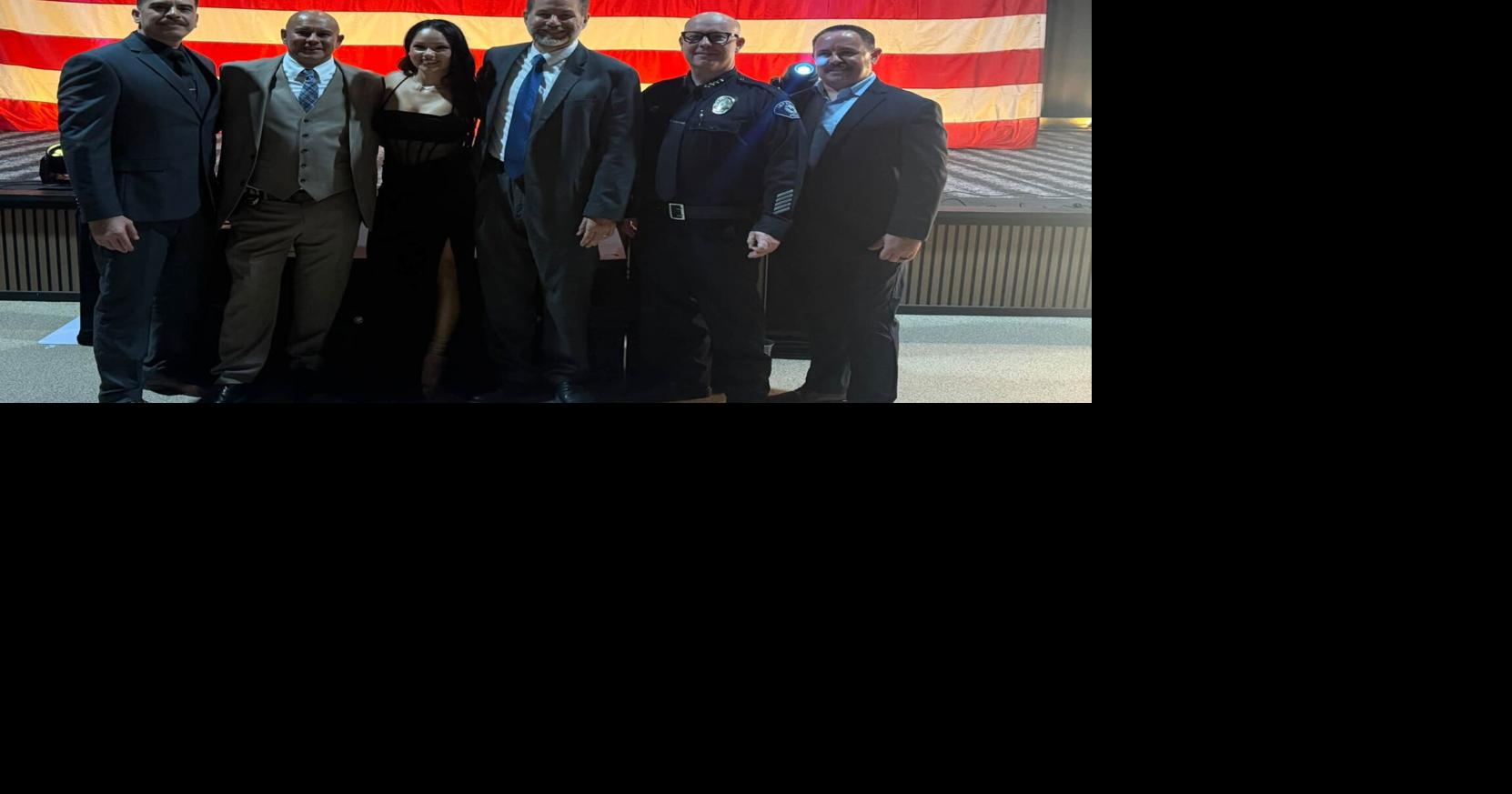 Imperial police officer recognized for service at Desert Knights Gala