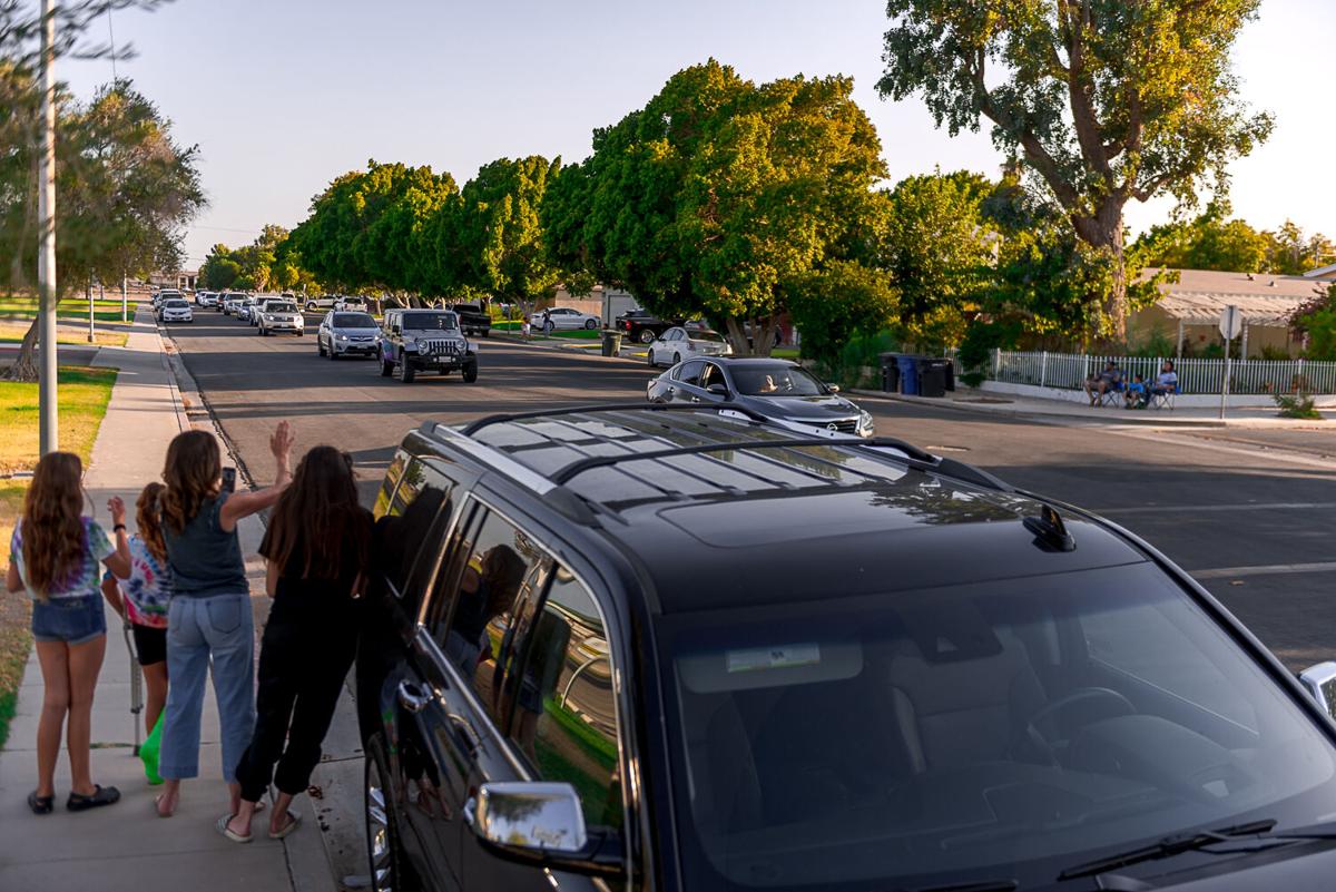 Community parade welcomes back HUSD teachers and students